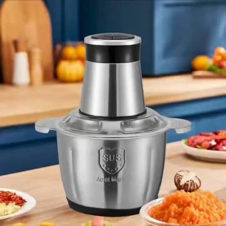 🔪 PICADOR ELÉCTRICO SOKANY 2 LITROS – ACERO INOXIDABLE ...