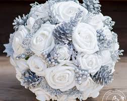 This Item Is Unavailable Winter Wedding Bouquet Blue Wedding Bouquet Snowflake Wedding