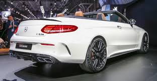 2017 Mercedes Benz C63 Amg Edition 1 Cabriolet
