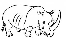 Limited rhino coloring page kids free animal pages of 3071. Free Printable Rhinoceros Coloring Pages For Kids Coloring Pages For Kids Online Coloring Pages Animal Coloring Pages