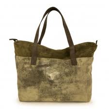 Sac Vincennes 15 Olive Handbag Olive Nubuck Vintage Sac