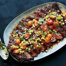 The Secret To A Tender Not Tough London Broil Grilled Corn Salsa Grilled Corn Corn Salsa Recipe