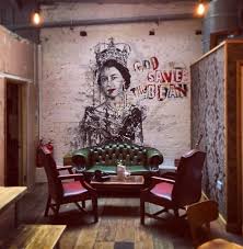 Client God Save The Bean Coffee Shop Graffiti Design Interiordesign Coffeeshop Handpainted Bespoke Custom Lon Coffee Shop Design Graffiti Cafe Mural
