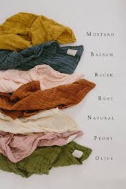 Burpees Gauze Blanket Color Schemes Color Palette