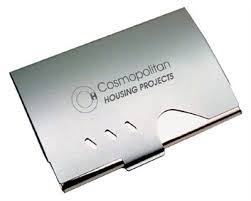 We offer free engraving and free shipping on all of our business card holders and cases. Metal Business Card Holders Can Hold Up To 25 Business Cards And Are E