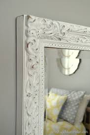 Well if the mirror has a frame then you could paint it multicolored it really depends on who's room it is in because you couldn't have a put a cover over the over paint then you get get the two paint mixed. Mirror Mirror On The Wall It S Time For Your Second Spray Paint Makeover The Frugal Homemaker
