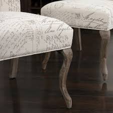 Set Of 2 Crown Top French Script Fabric Dining Chair Wood Beige Christopher Knight Home Fabric Dining Chairs Dining Chairs Wood Dining Chairs
