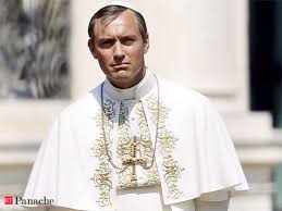 I can't stop staring at jude law's dumbledore. First Look Of Jude Law As The Young Pope Unveiled The Economic Times