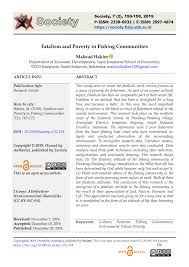 Di indonesia, istilah agama digunakan untuk menyebut enam agama yang diakui resmi oleh negara, seperti islam, katolik, protestan, hindu, budhisme, dan khonghuchu. Pdf Fatalism And Poverty In Fishing Communities