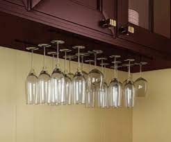 Buy wine glass racks and get the best deals at the lowest prices on ebay! Stemware Wine Glass Rack Cabinet Bottle Holder Kitchen Home Bar Hanger 18 Pc Set Ebay