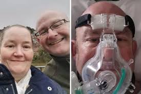 Wife's joy as critically ill coronavirus army veteran able to breathe by  himself again