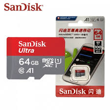 Sandisk ultra 16gb micro sd sdhc memory card 80mbs uhsi class 10. Micro Sd Card Sandisk Ultra Class10 64gb 80mb S