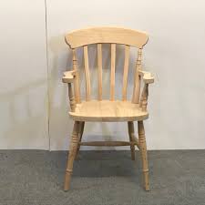 New Beech Slat Back Carver Chair Bare Wood Pinefinders Old Pine Furniture Warehouse Antique Pine