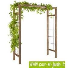 Pergola De Jardin Ikebana En Bois Avec Ou Sans Supports En 2020 Arche Jardin Pergola Bois Jardins En Bois