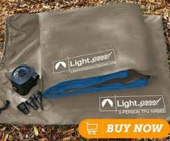 Lightspeed Outdoors 2 Person Pvc Free Air Bed With Battery Operated Pump Air Bed Battery Operated Portable Mattress