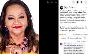 Charlene richards from millerstewartfuneralhome.com it is not yet clear how surtie richards died, although it is understood that the woman who played the iconic role of nenna on egoli had long suffered from diabetes. 07ydewshh9kjem