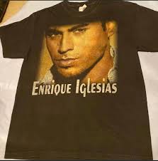 Vintage 2002 Enrique Iglesias Concert Tour Shirt