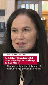 Regulatory Standards Bill clears first reading with Te Pāti Māori Co-Leader  Debbie Ngarewa-Packer warning it risks stripping Treaty protections and  empowering corporates., #tepātimāori ...