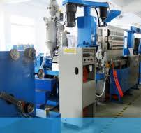 Linha de produção coaxial de formação de espuma química do cabo da máquina  da extrusora do fio 15HP