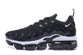 Black And White Vapormax Plus Genuine Nike Vapormax Plus Men 40 45 Deep Black White On Sale Nike Air Max Nike Air Max Plus Nike Air Max Tn