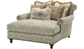 Roll Arm Upholstered Chair And A Half