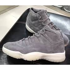 Air Jordan 11 Grey Suede Release Date Liked On Polyvore Featuring Shoes Gray Suede Shoes Grey Suede Shoes Gray S Best Sneakers Nike Free Shoes Air Jordans
