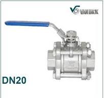 Van bi 3 mảnh DN20
