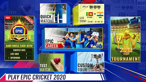 The result of a match or competition in a game of skill depends mainly on the player's skill, expertise, knowledge and understanding of the game. Download Epic Cricket Realistic Cricket Simulator 3d Game Apk For Android