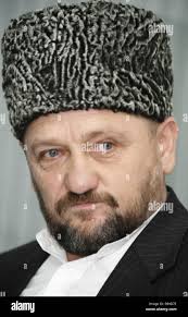 Mufti von Tschetschenien Achmad Kadyrow Stockfotografie