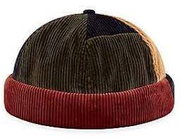 New Era Men S Ek Corduroy Skully Docker Hat Hats For Men Brimless Hat Leather Hats