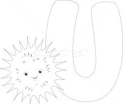 More 100 coloring pages from cartoon coloring pages. Coloring Page Urchin Vector Illustration C Lenm 1489572 Stockfresh
