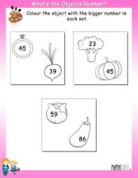 Maths worksheets and online activities. Colouring Worksheets Ukg Math Worksheets