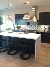 Black And White Kitchen Backsplash Ideas Our Black White Cementine Is Looking So Fine Visit Our Website To Choose The Pattern White Cottage Kitchens Black And White Backsplash Kitchen Inspirations
