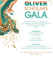 Oliver Scholars Gala 2022