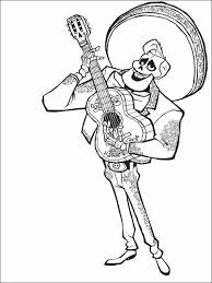 Coco coloring pages miguel meet dad. Coco Coloring Pages 13