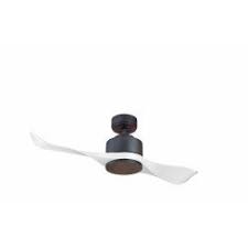 Indoor oil rubbed bronze dry rated ceiling fan with downrod, remote control and reversible motor. Kl Dc1 Wi Klassfan Modulo Dc Ceiling Fan Without Light Gray And White Ideal For 20 To 30 M Ultra Efficient