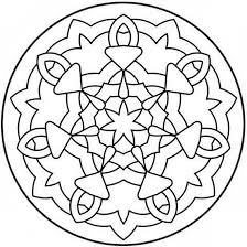 Aposte na tatuagem de mandala! Coloriage Mandala Facile A Faire Dessin Gratuit A Imprimer