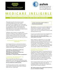 Because of the lack of u. Calameo English Medicare Ineligible Factsheet 12122019