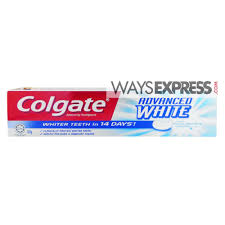 Colgate advanced white whitening toothpaste with pump, 6 x 100 ml. Colgate Advanced White Toothpaste 100ml