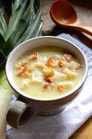 Supa Crema De Conopida Si Praz Retete Culinare Laura Adamache