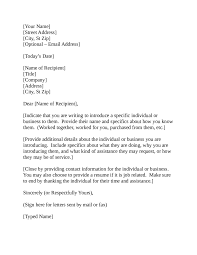 A cover letter format can be used as a ticket to get reputable employers notice your application. Business Introduction Letter Template Edit Fill Sign Online Handypdf