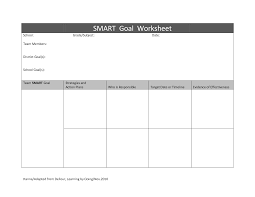 Smart Goal Worksheet Doc Download Action Plan Template Simple Business Plan Template Smart Action Plan
