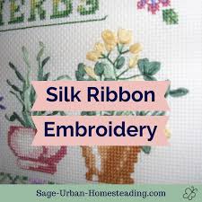 Ribbon embroidery tutorial silk ribbon embroidery embroidery stitches embroidery patterns hand embroidery embroidery supplies flower embroidery ribbon art ribbon crafts. Silk Ribbon Embroidery