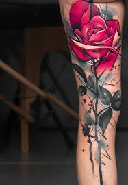 Sun + moon + heart design tattoo on leg. 60 Incredible Leg Tattoos Cuded
