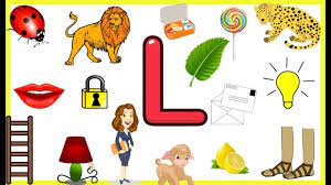 Letter L Things That Begins With Alphabet L Words Starts With L Objects Online Kindergarten Learning Abc Preschool Songs