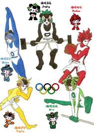 Huanhuan represents the passion of sports, the olympic spirit of faster, higher, stronger, and the passion of the beijing olympics. Beijing 2008 Mascots Olympics Wiki Fandom