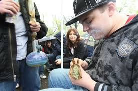 Pot fans rally in Big Smoke