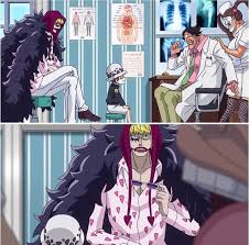 Corazon And Law Hospital One Piece Comic One Piece Anime