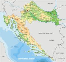 Las regiones y las ciudades de la lista, con marcada en los centros. Mapa De Croacia Politico Fisico Turistico En Imagenes 2021