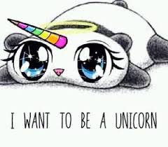Panda Unicorn Animacion Cute Drawings Unicorn Cute Unicorn